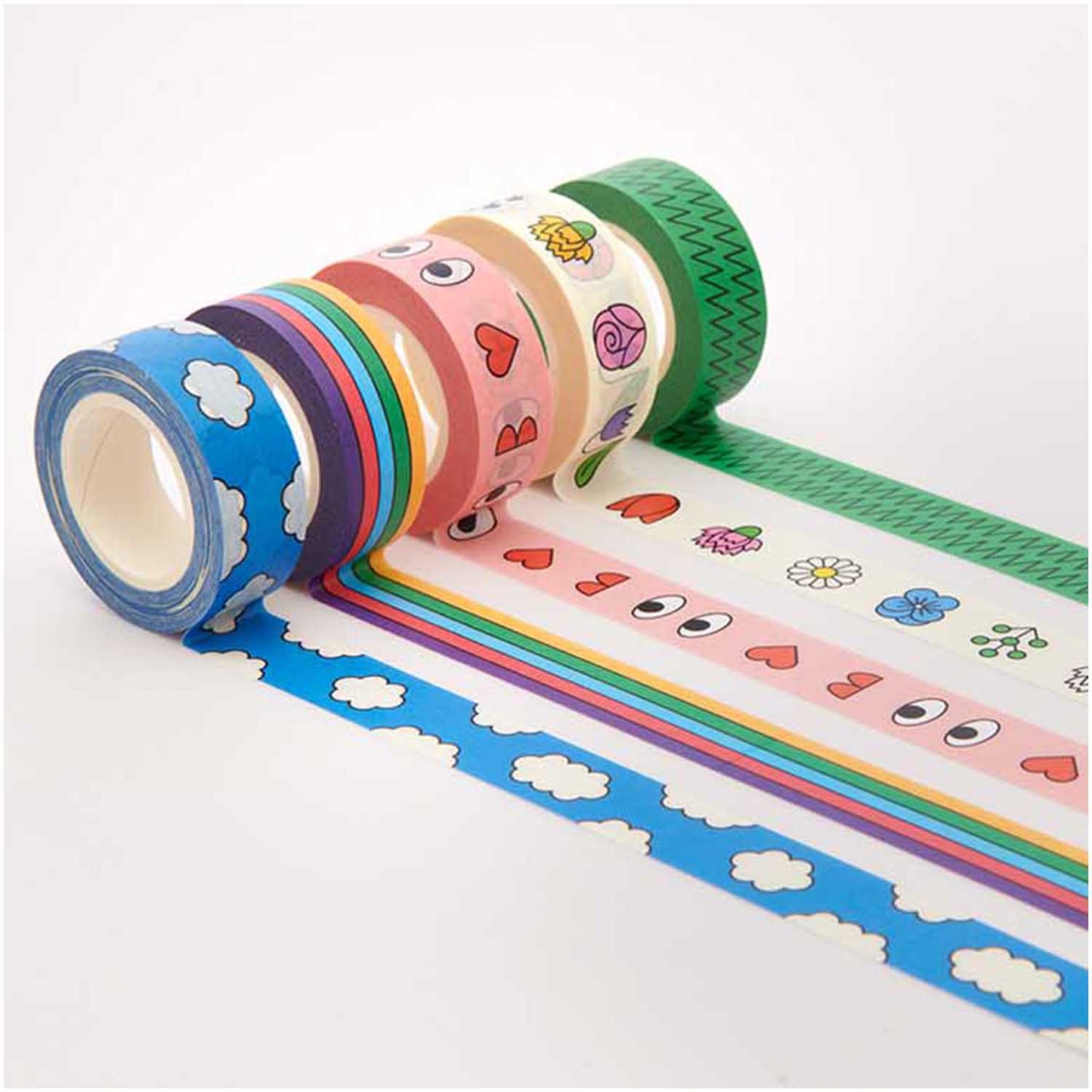 5x washi páska — eye candy