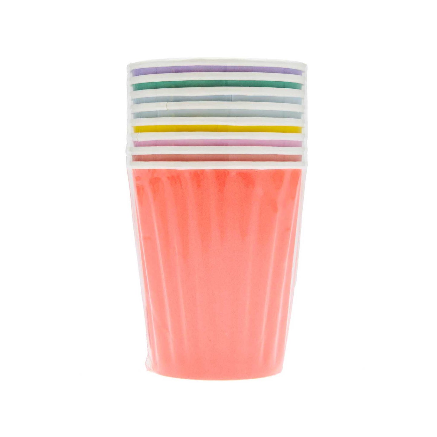papírové kelímky — rainbow — 250 ml