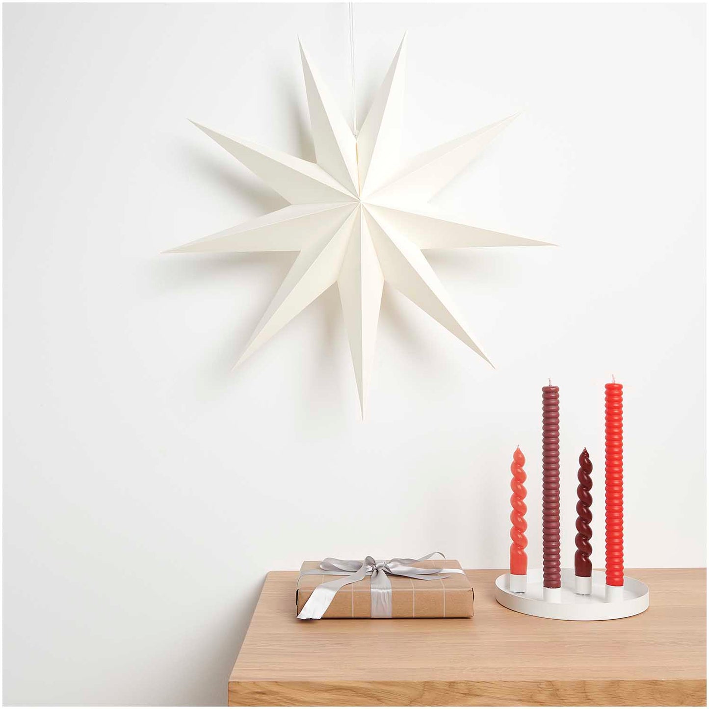 papírová vánoční hvězda — 60 cm
