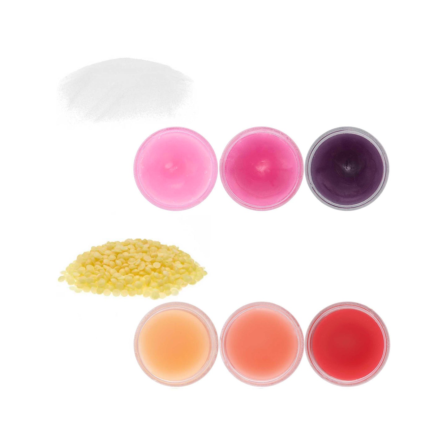 barevný pigment na tvorbu svíček z přírodního vosku – rose