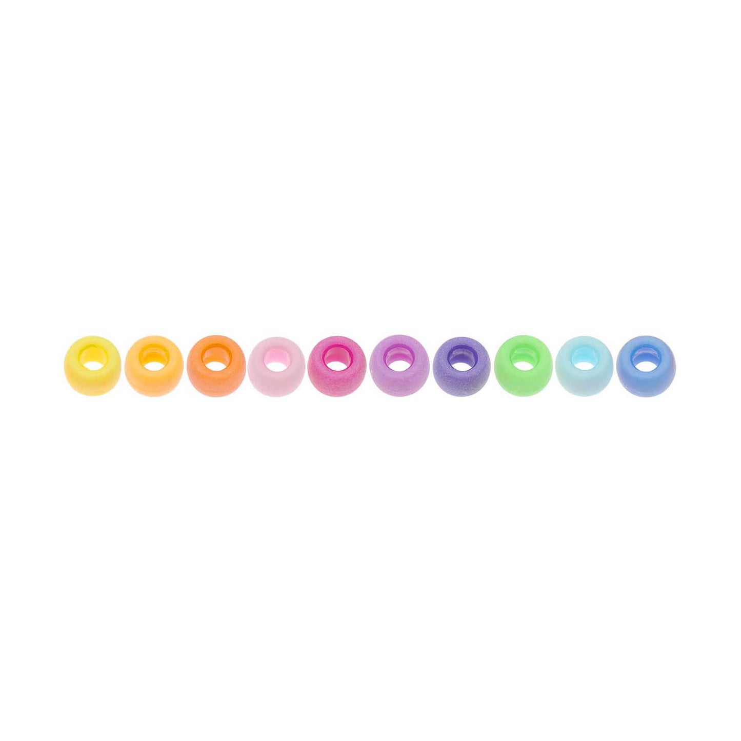 korálky — ponii beads — mat mix
