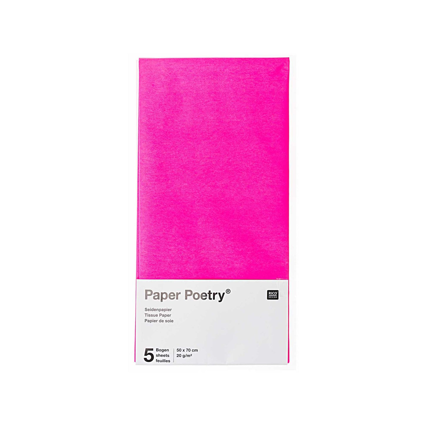 hedvábný balicí papír – fuchsia