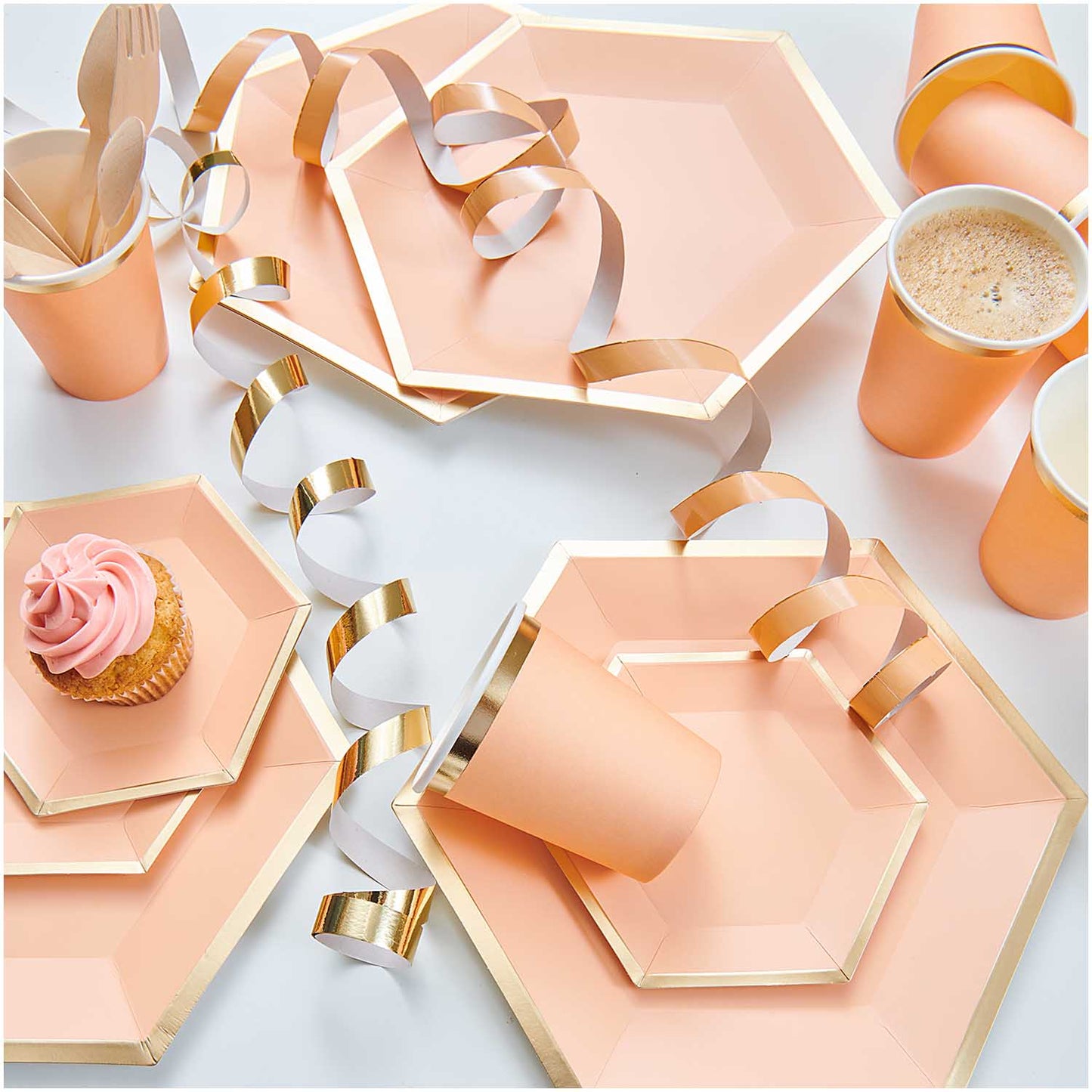 streamery – lila & gold – 3,8 m
