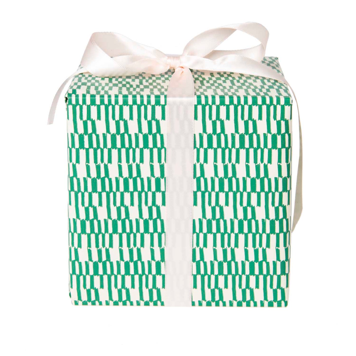 balicí papír — sashiko — green