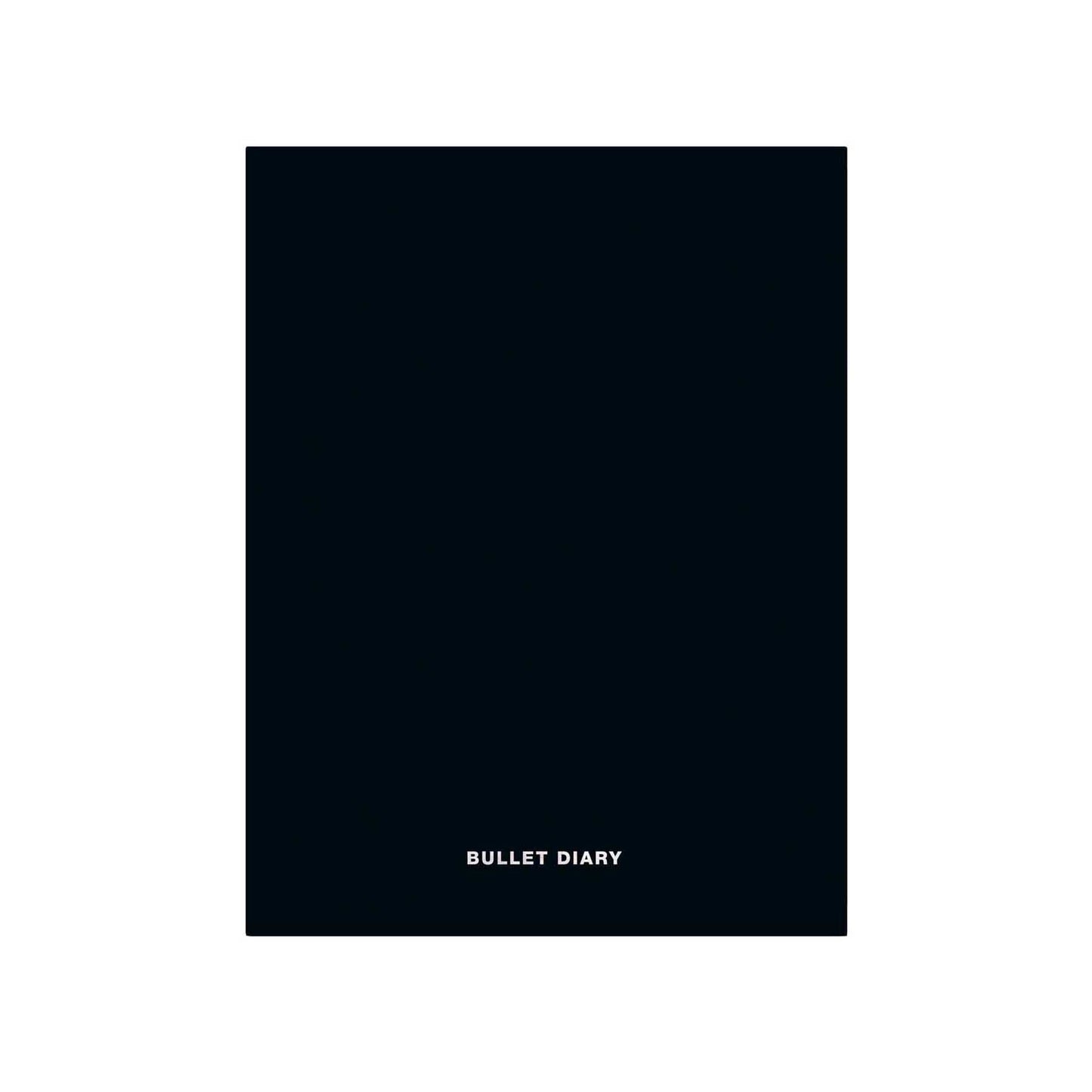 diář „Bullet diary“ — měkká vazba — black