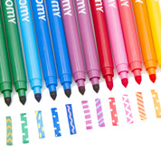 sada kouzelných magic fixek s dvojitým hrotem — 16 ks