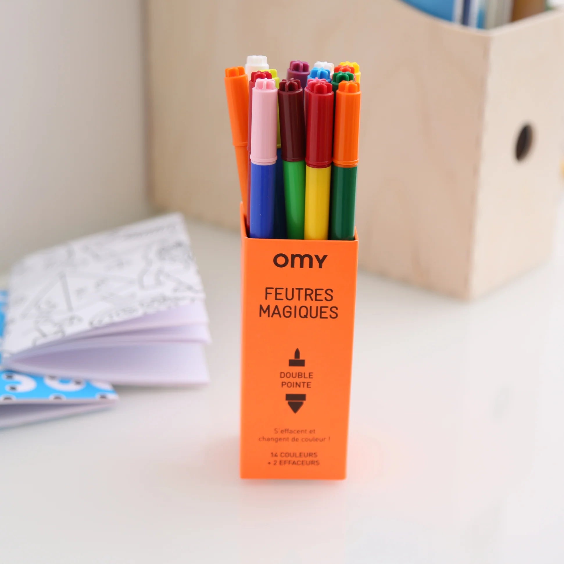 sada kouzelných magic fixek s dvojitým hrotem — 16 ks