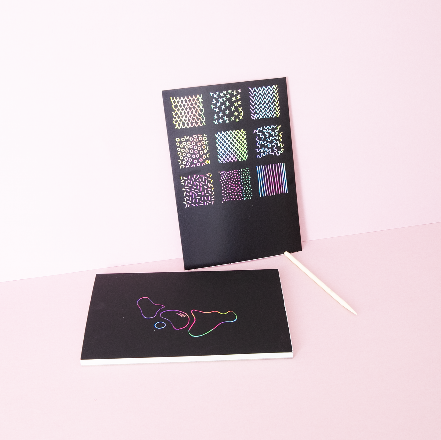 scratch book A5 – duhový blok na kreslení