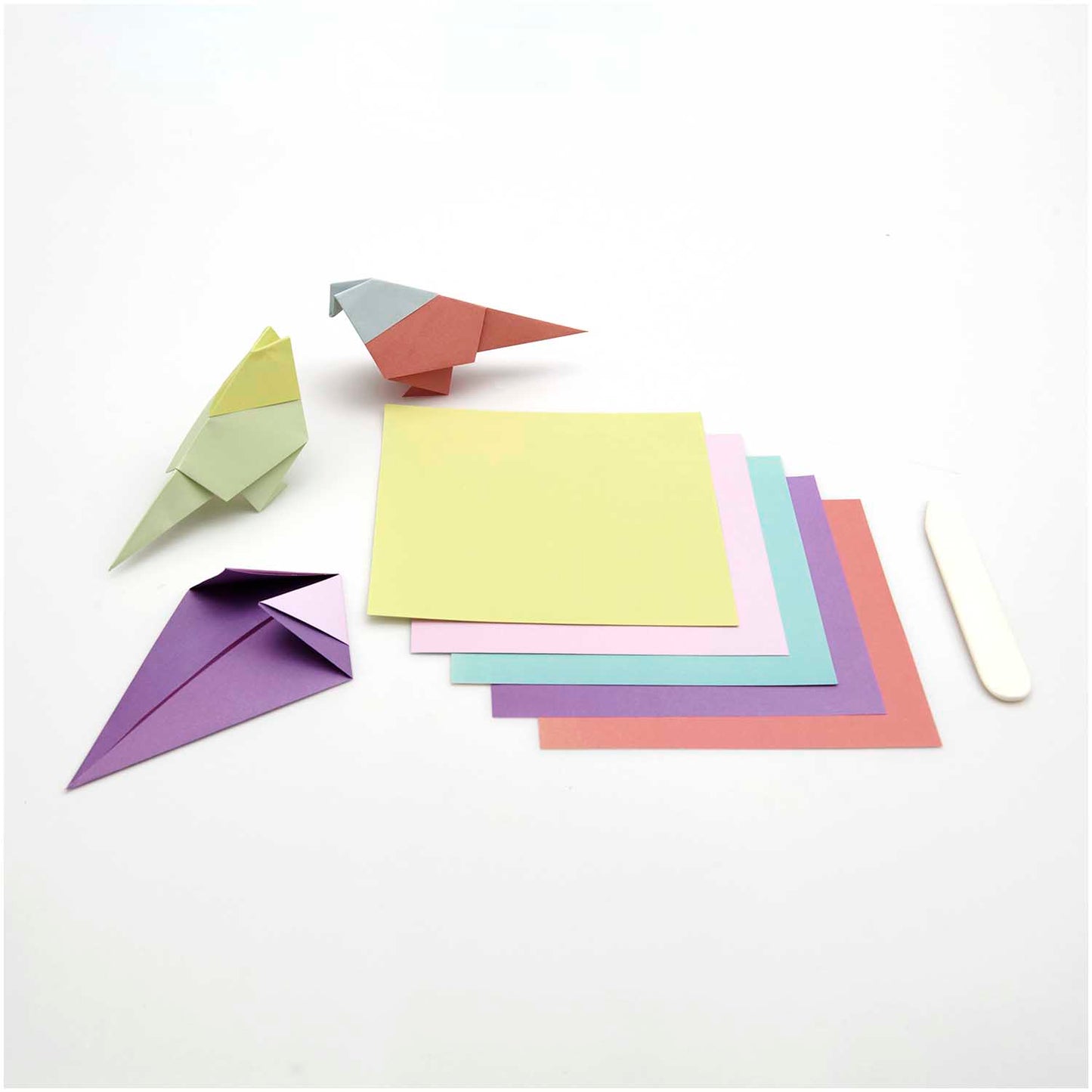 origami papíry — duo color