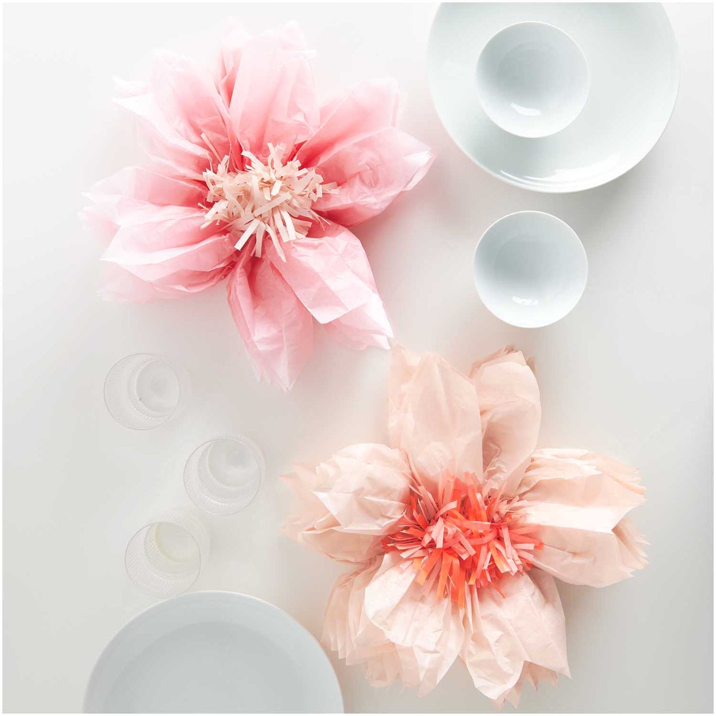 květiny z hedvábného papíru — cherry blossom — 40cm