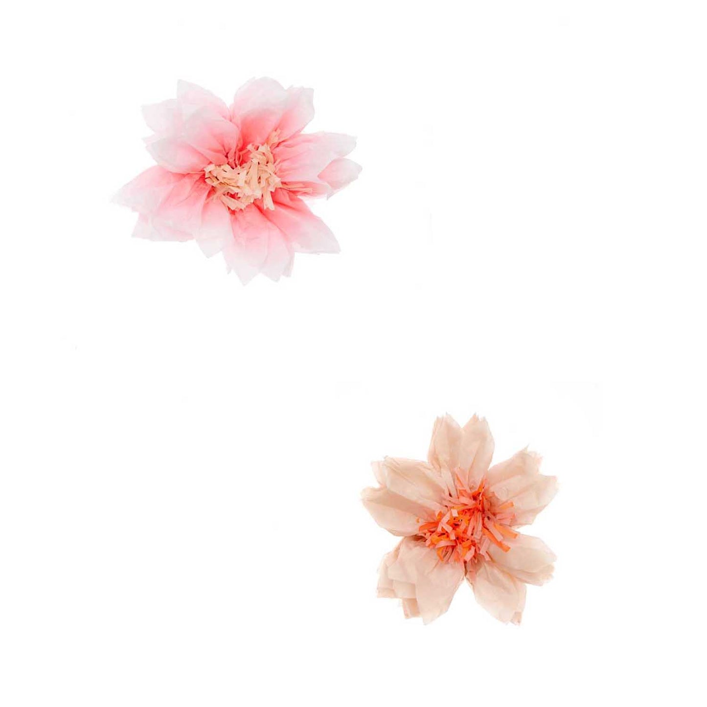 květiny z hedvábného papíru — cherry blossom — malé