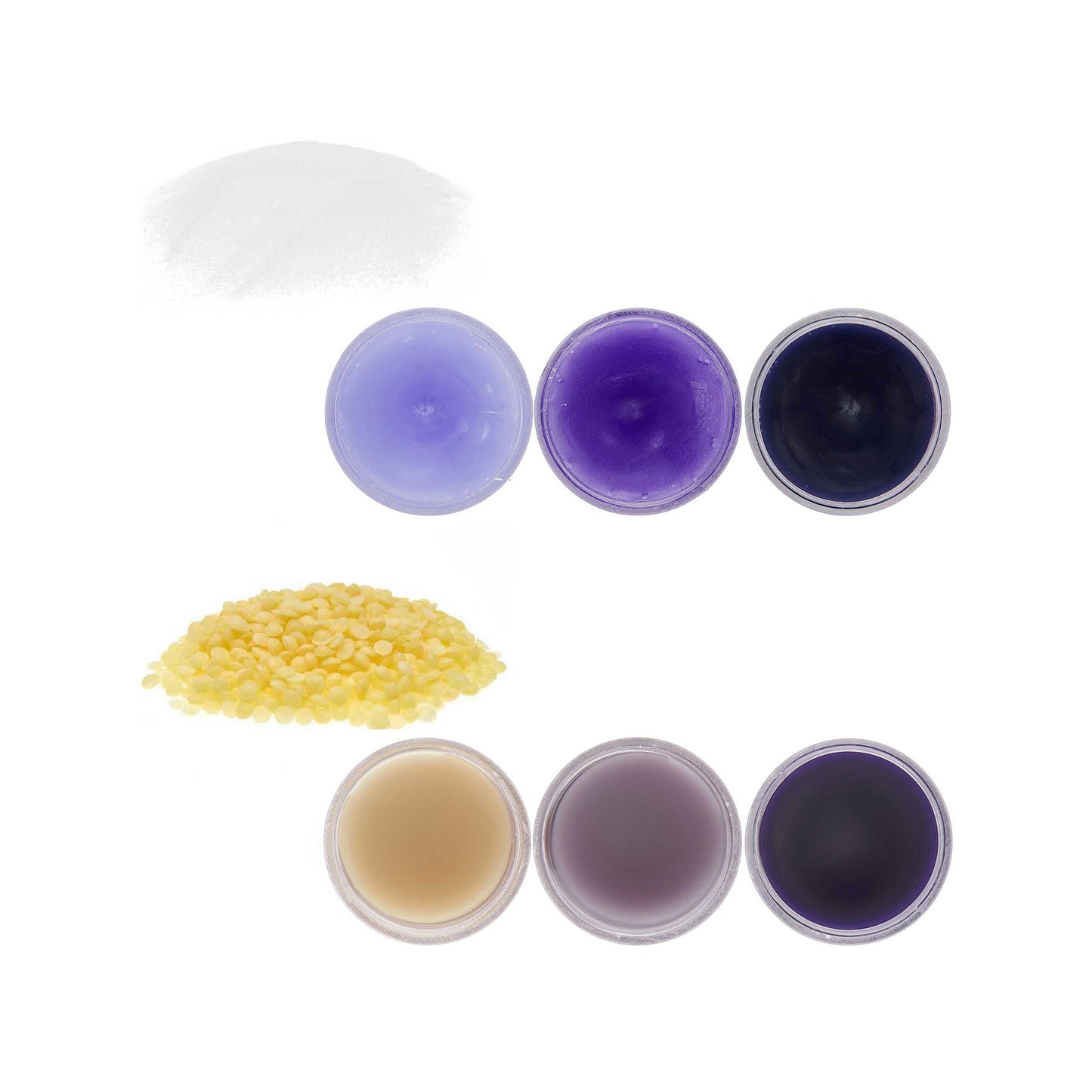 barevný pigment na tvorbu svíček z přírodního vosku – violet