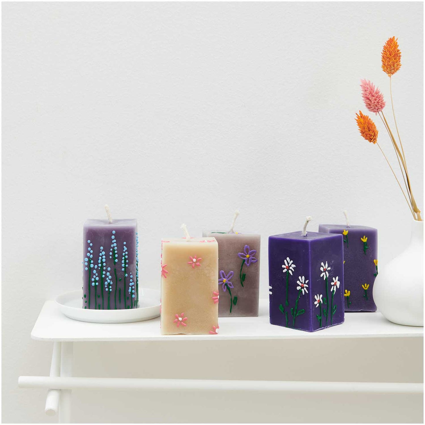 pigment pro svíčky z přírodního vosku — violet