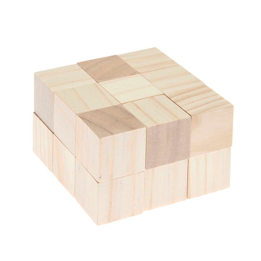 dřevěné kostky 3x3x3 cm