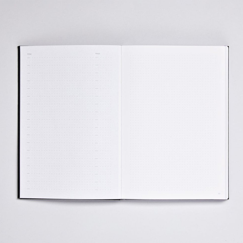 notebook / zápisník — project — M