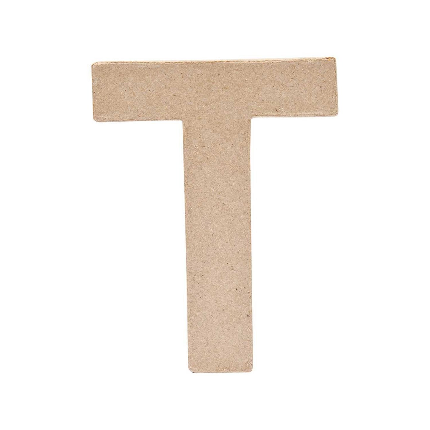 paper maché — písmeno T