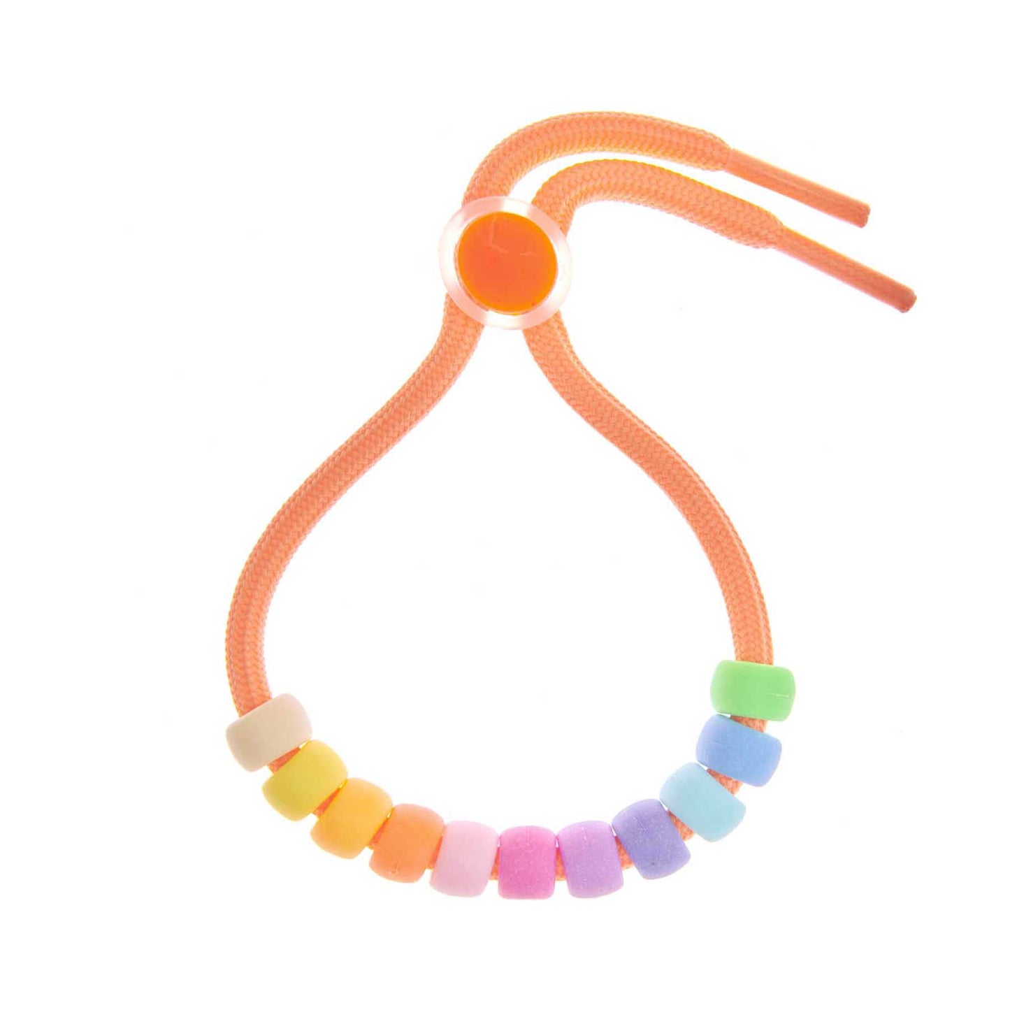 korálky — ponii beads — matt rainbow