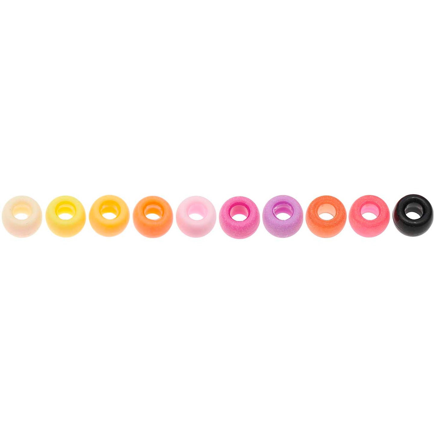 korálky — ponii beads — fruit mix