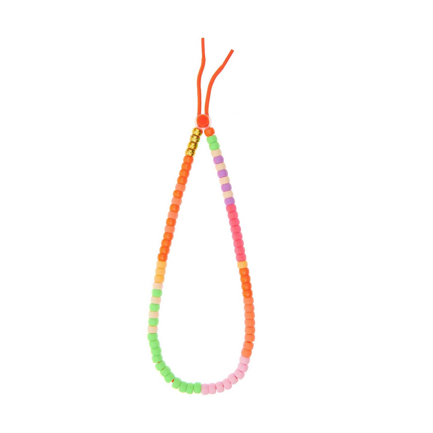 korálky — ponii beads — neon mix