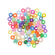 korálky — ponii beads — star mix