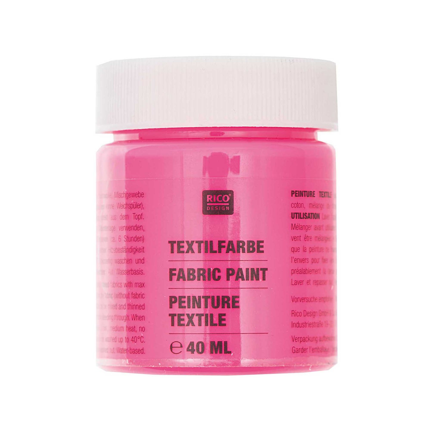 barva na textil - neon pink