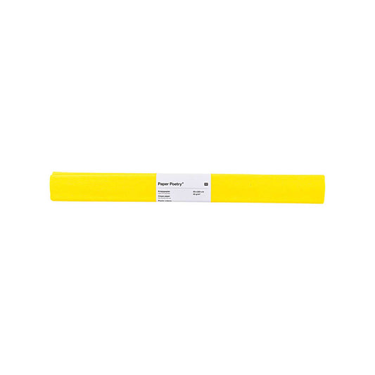 krepový papír — yellow