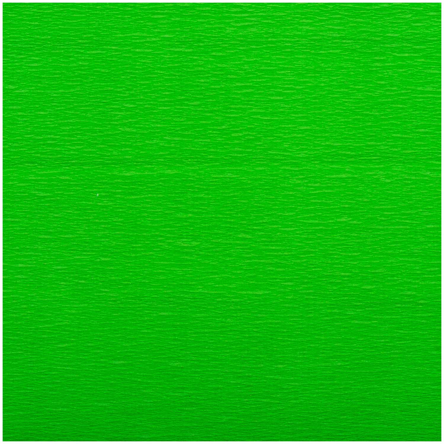 krepový papír — green