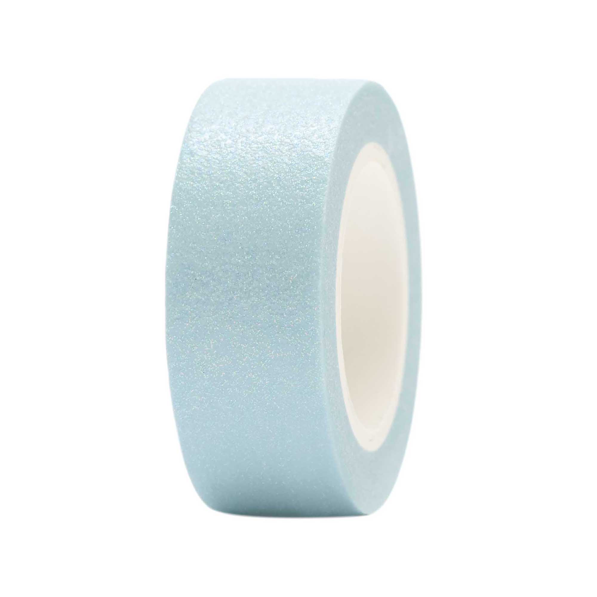 washi páska — glitter lightblue