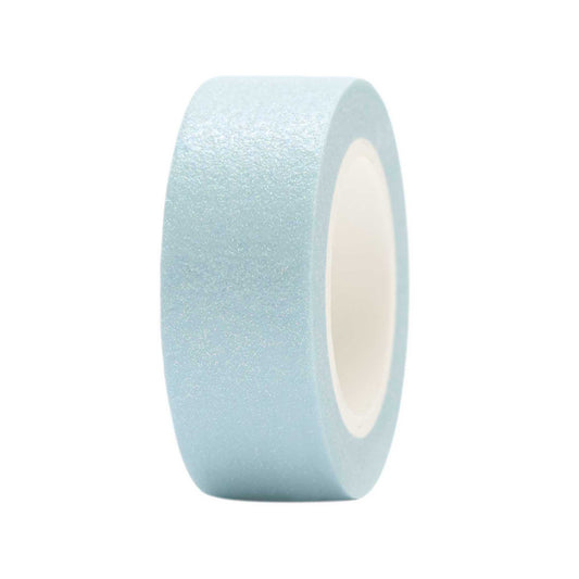 washi páska — glitter lightblue