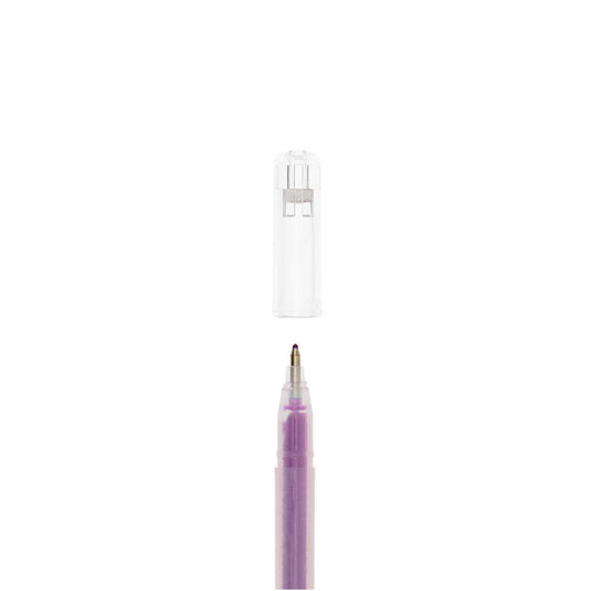 gelové pero — neon purple