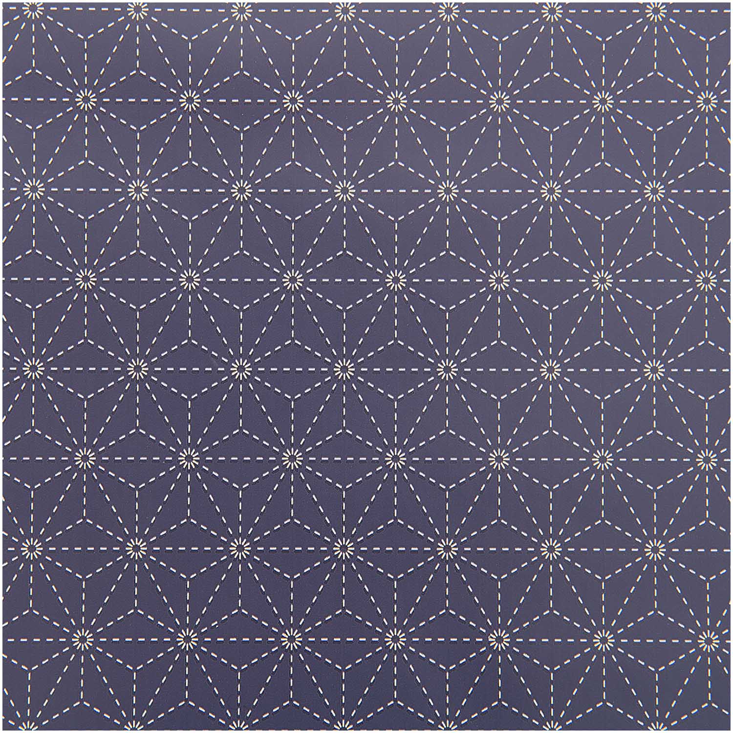 balicí papír — sashiko — blue