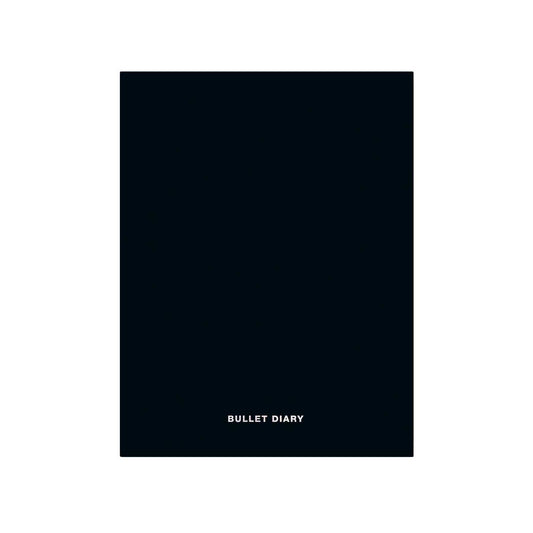diář „Bullet diary“ — měkká vazba — black