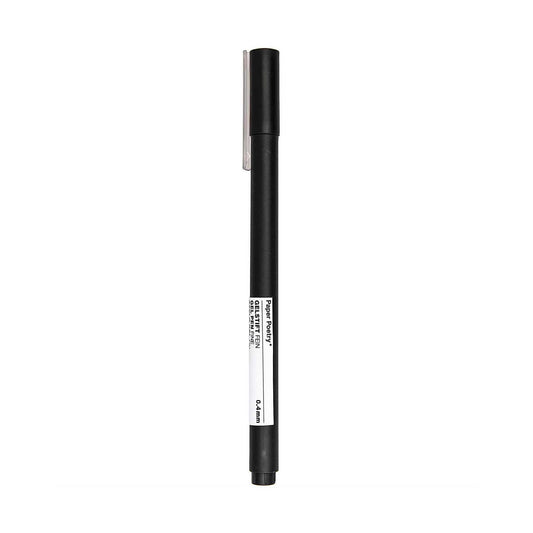 gelové pero — černé — 0,4 mm