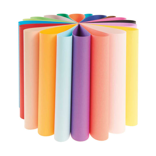 blok barevných papírů — rainbow — A3