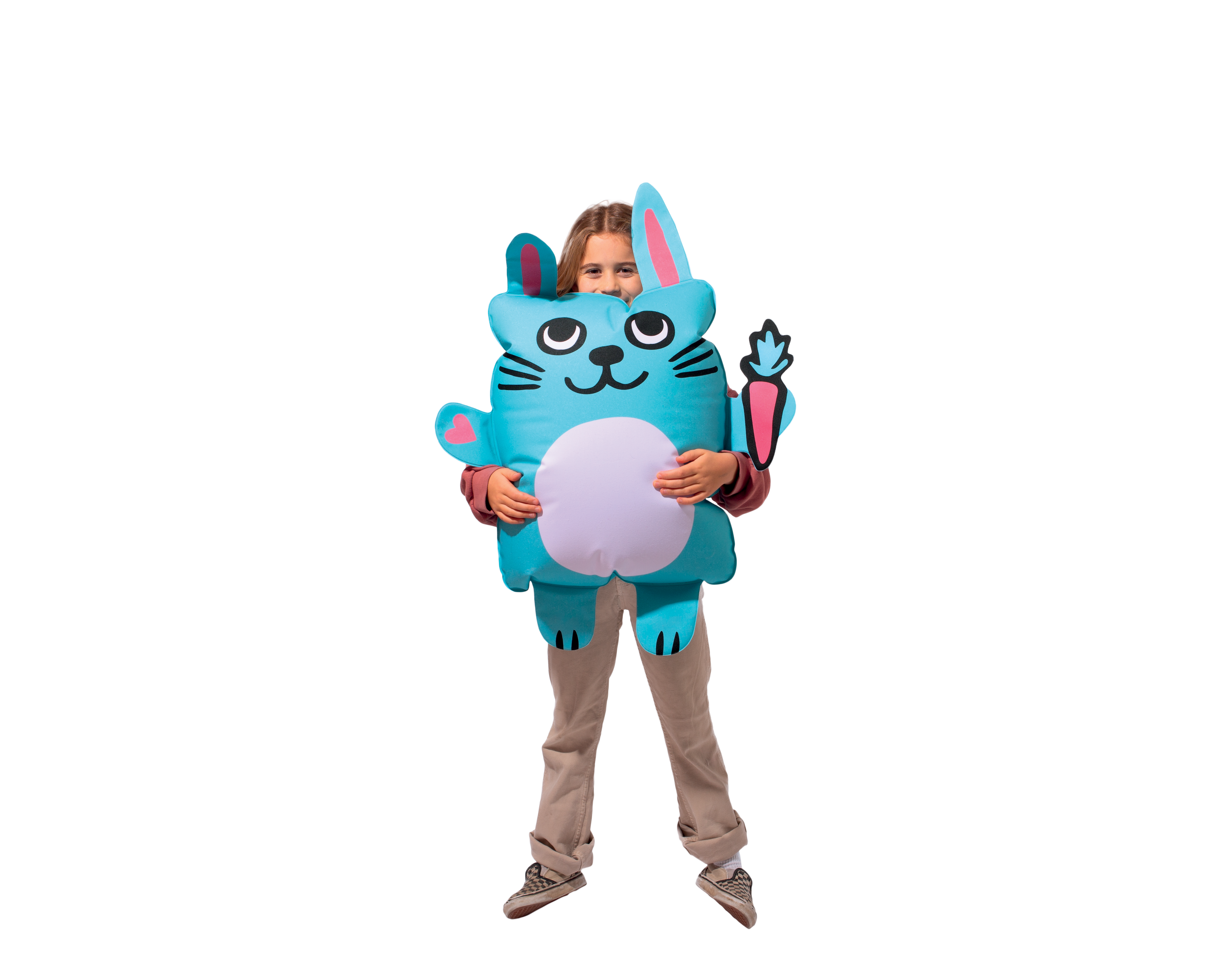 obří nafukovací polštář — bunny