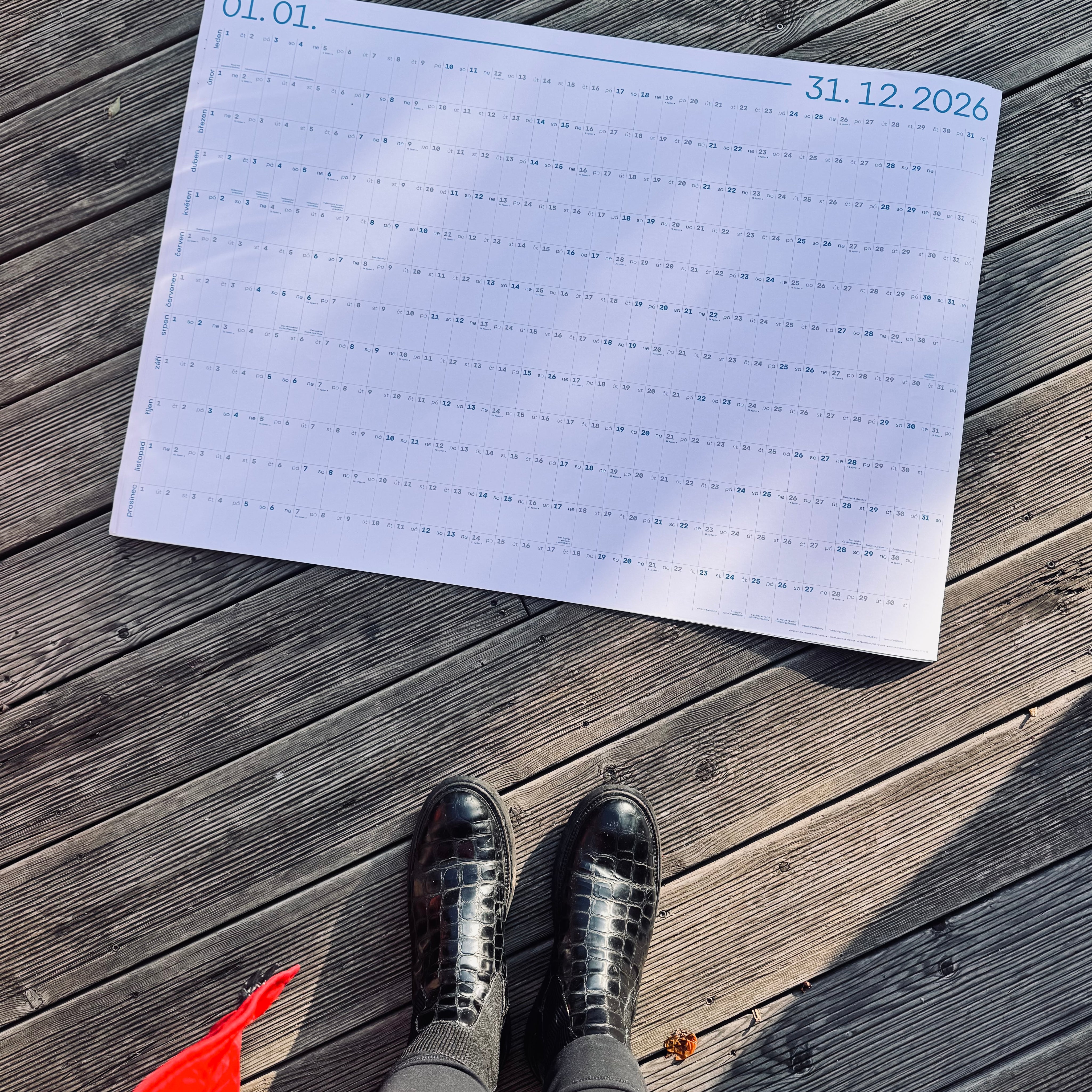 Nástěnný plánovač 2026
