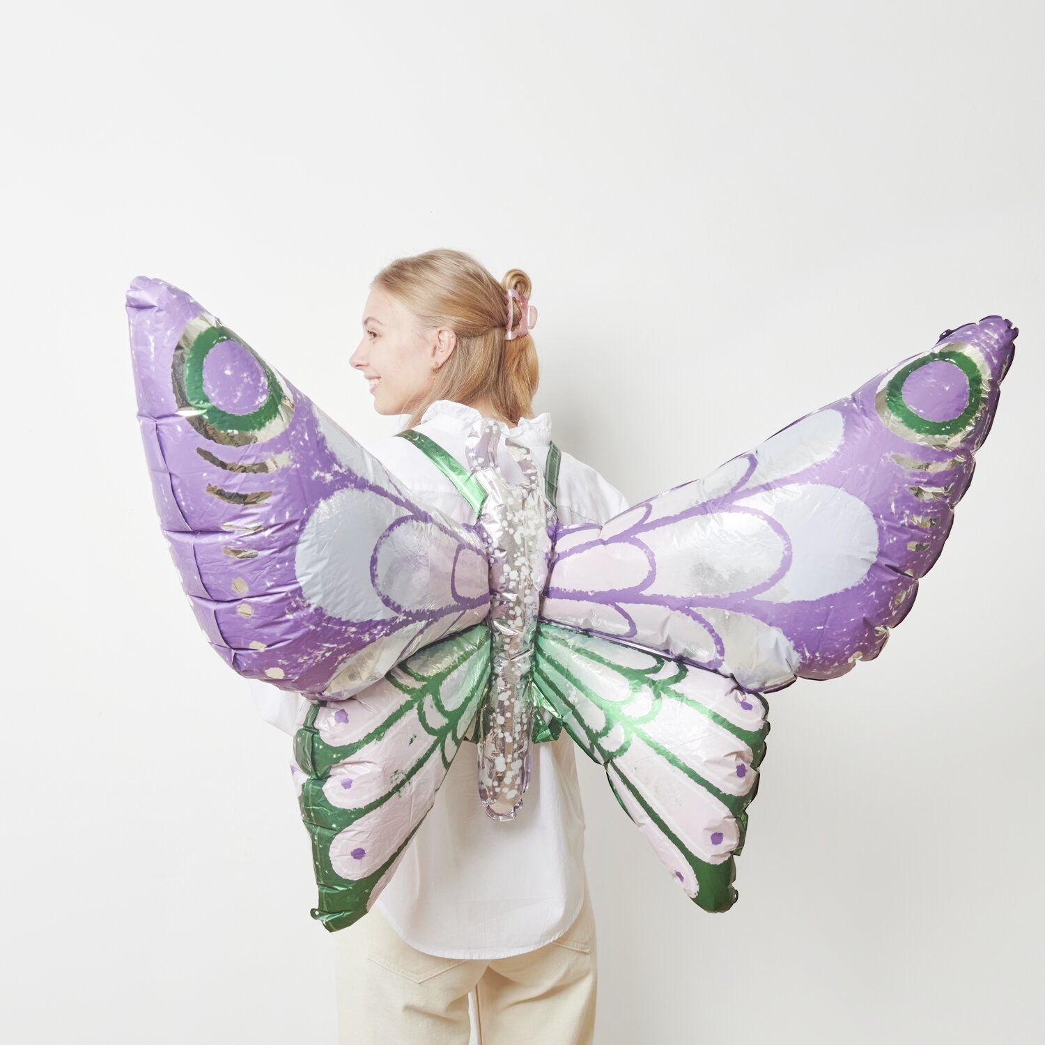 foliový balónek — butterfly backpack