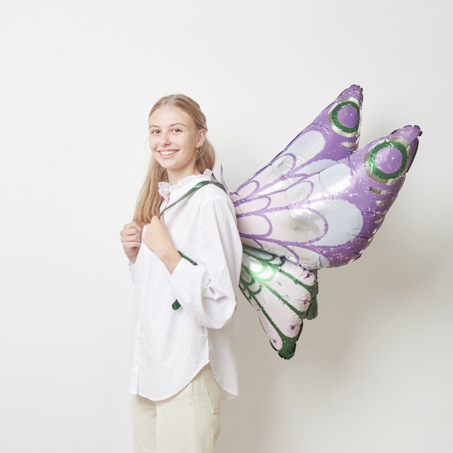 foliový balónek — butterfly backpack