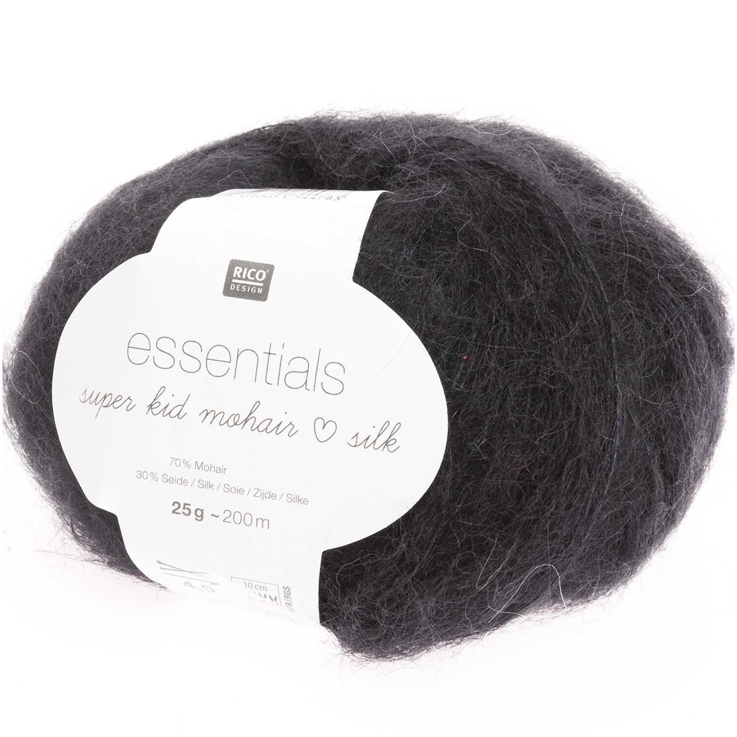 super kid mohair loves silk — příze 25 g — 200 m
