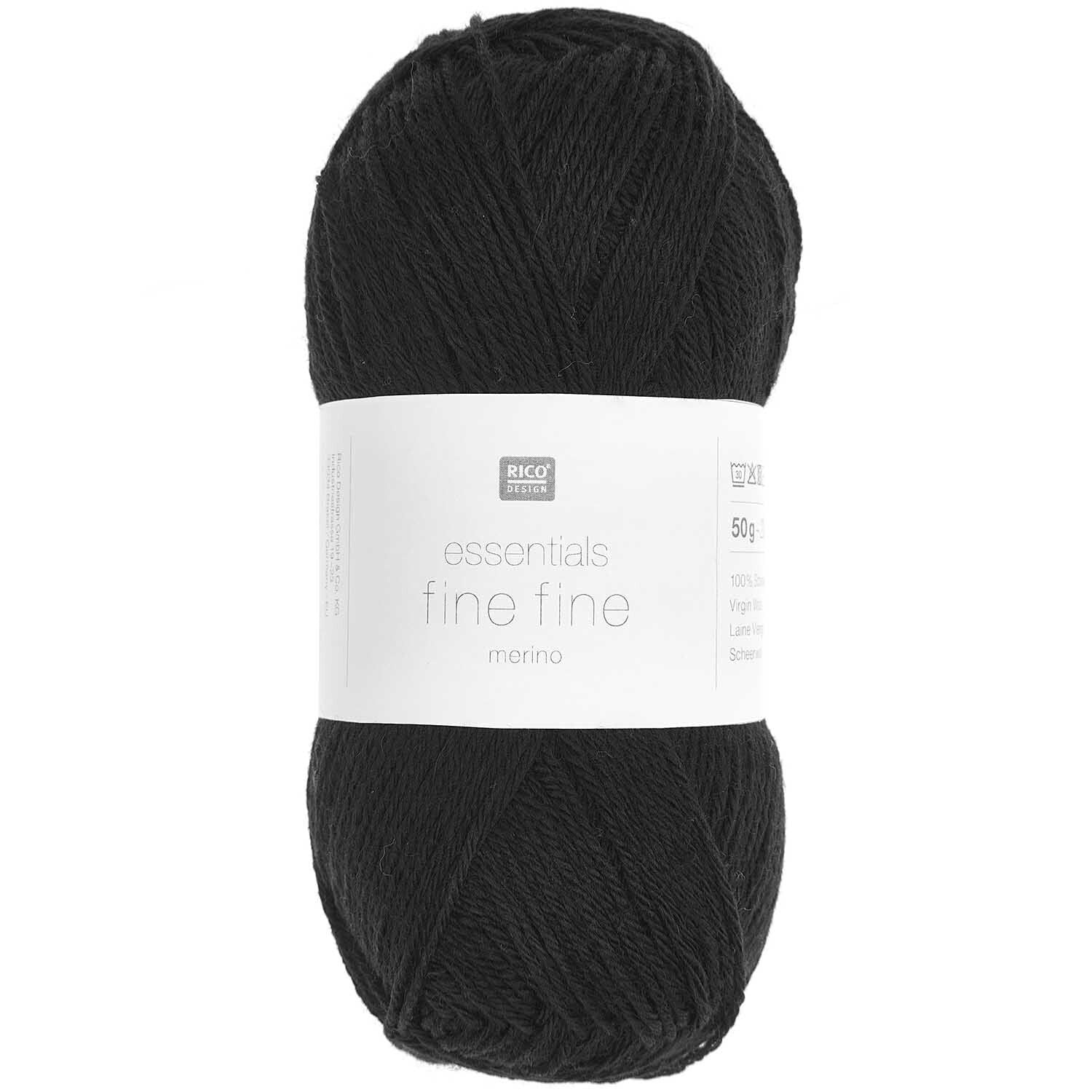 essentials fine fine merino — 100% merino vlna — 50 g — 200 m