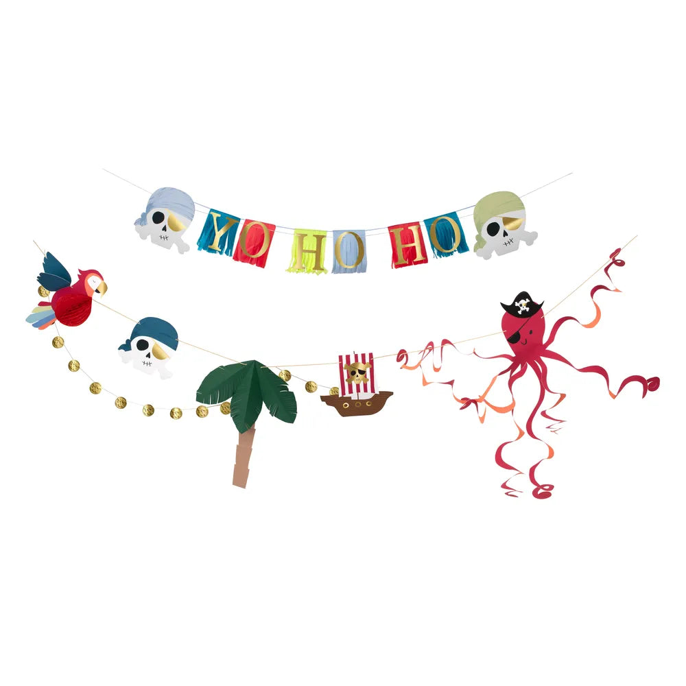 papírová girlanda — meri meri — pirates