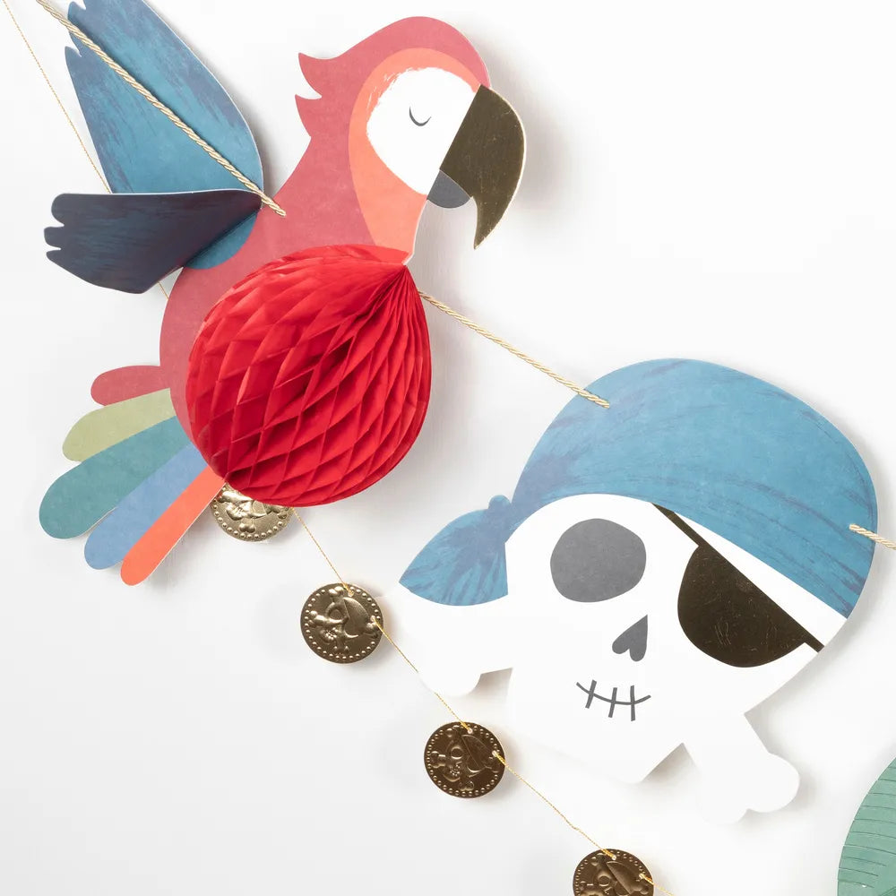 papírová girlanda — meri meri — pirates