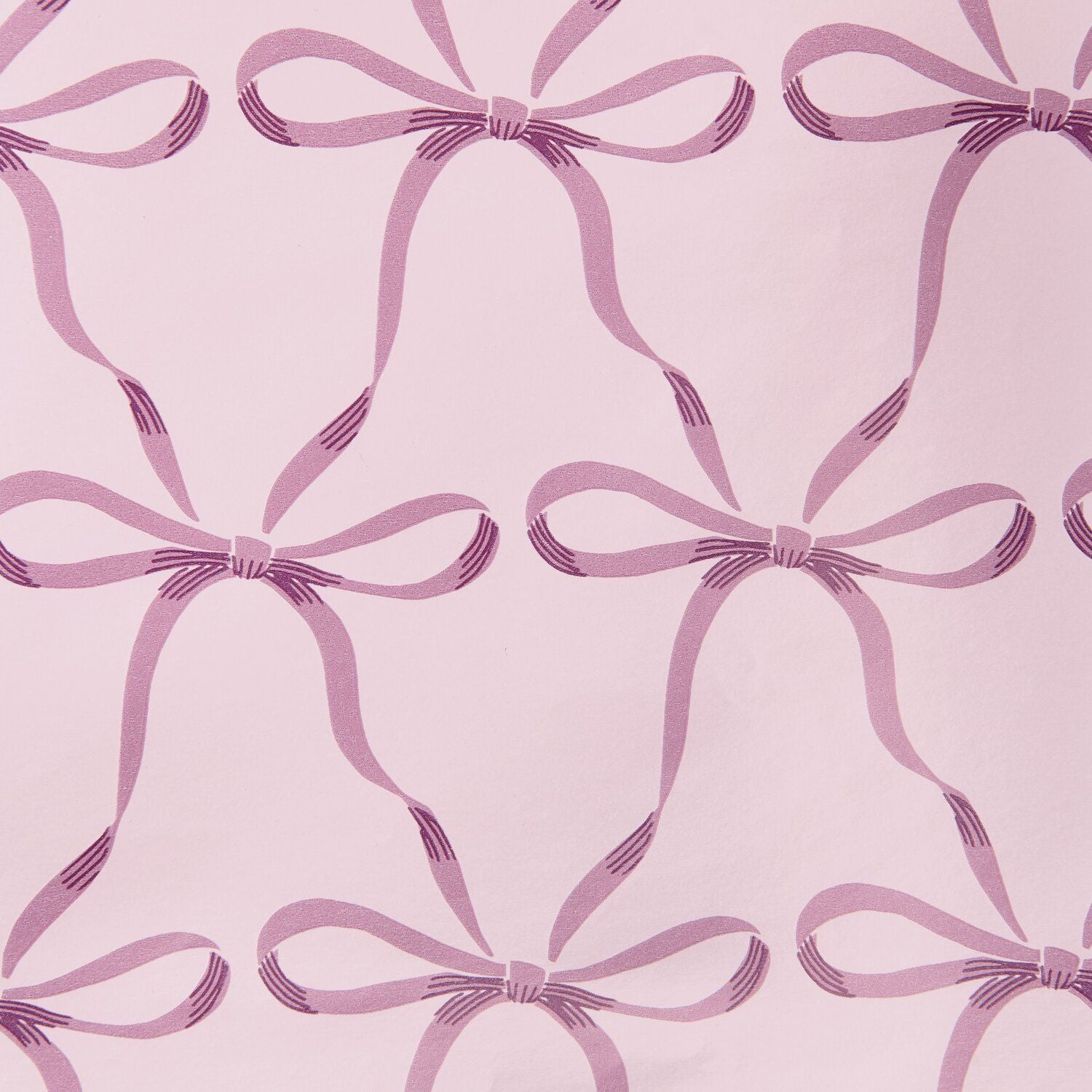 Balicí papír — růžové mašle | 200x50 cm