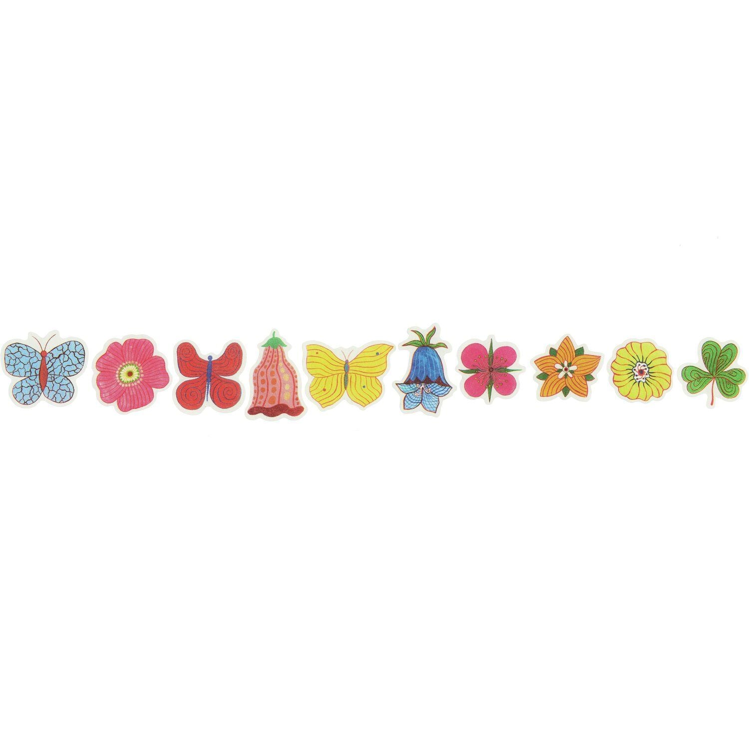 washi samolepky – květiny a zvířátka — midsommar magic