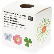 washi samolepky – květiny a zvířátka — midsommar magic