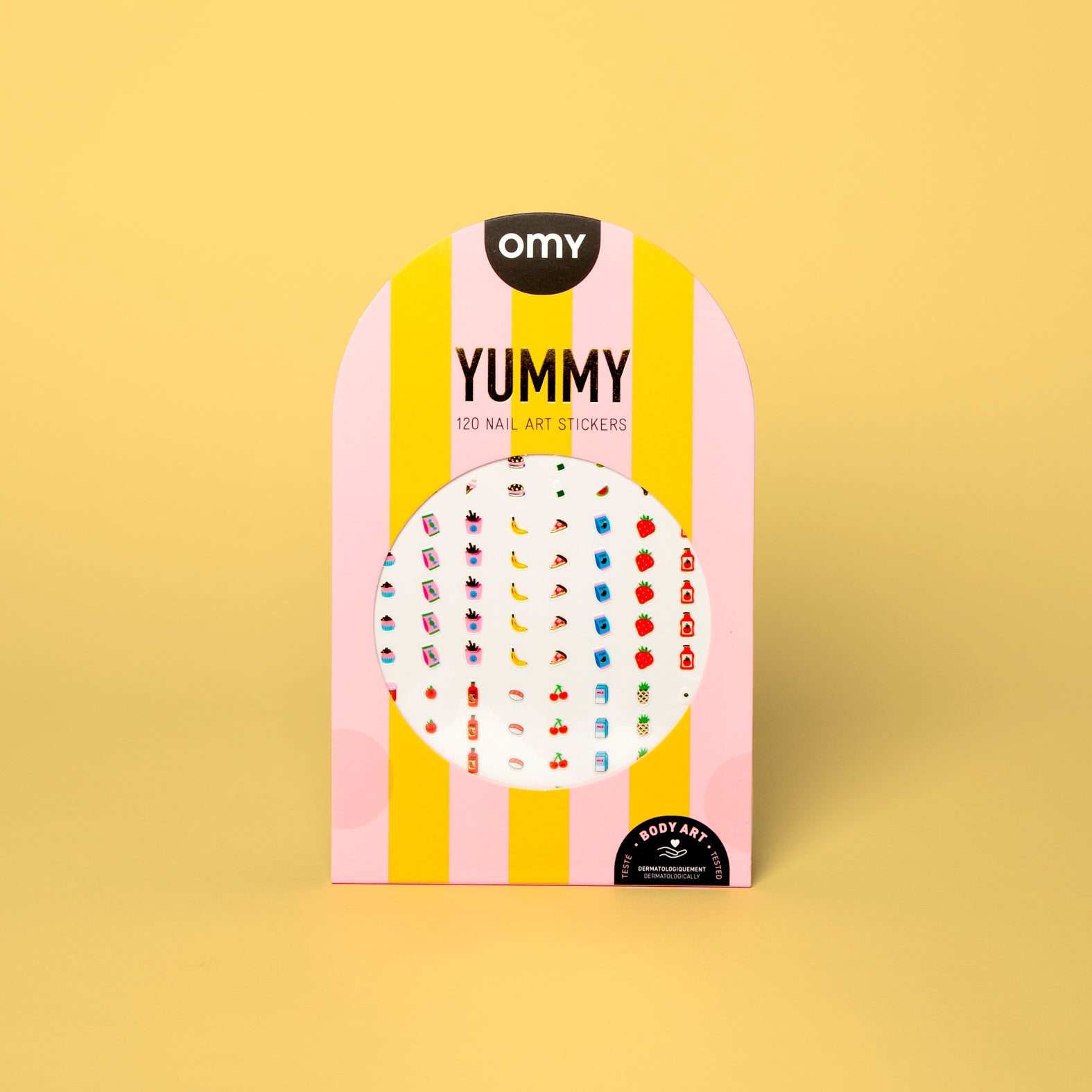 samolepky na nehty — permanentní — yummy