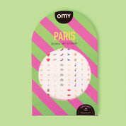 samolepky na nehty — permanentní — paris