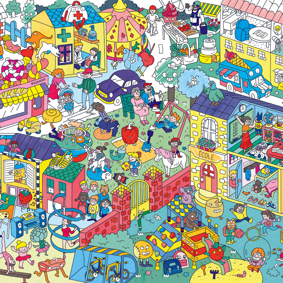 vybarvovací plakát — abeceda KIDS LIFE