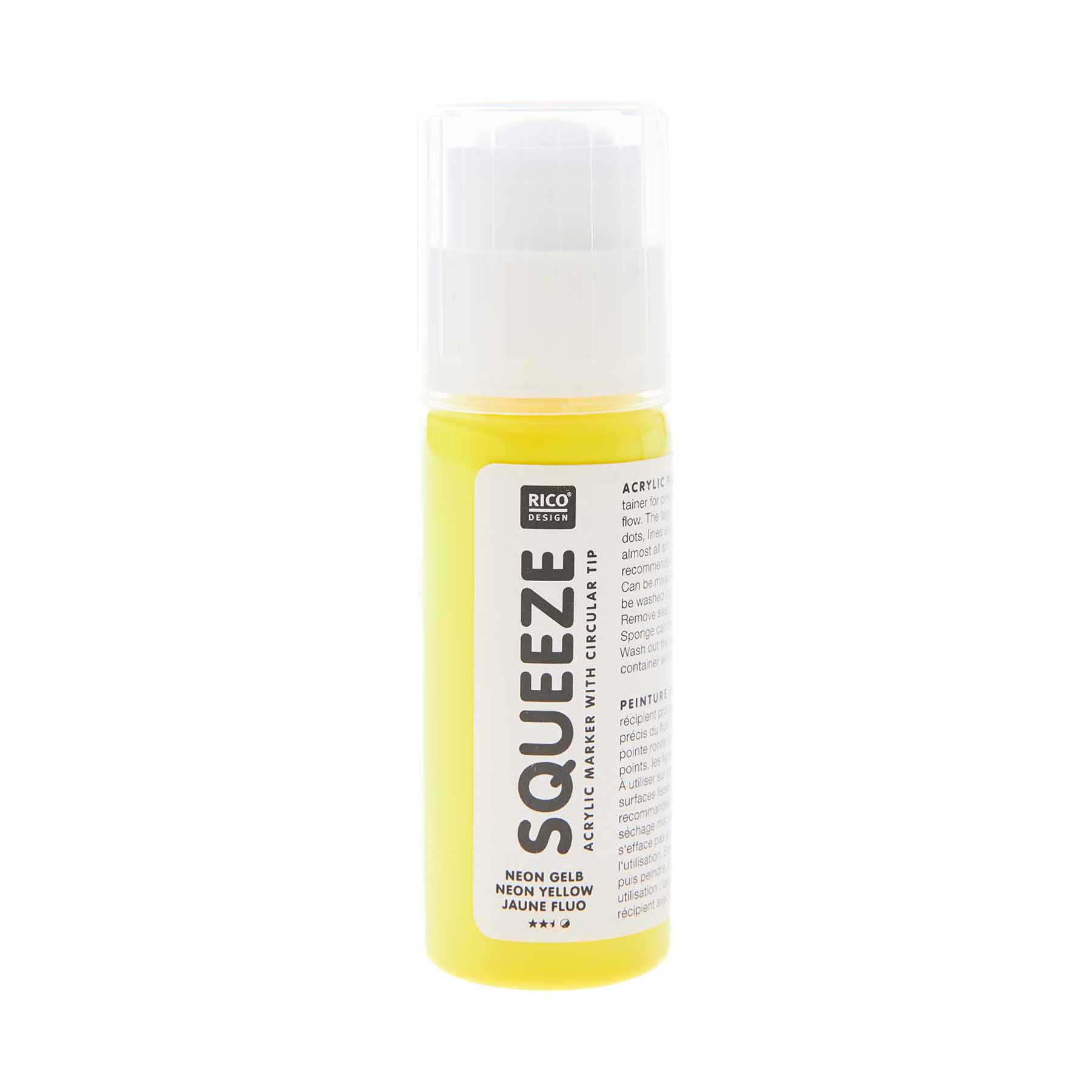 akrylový popisovač SQUEEZE — 60 ml