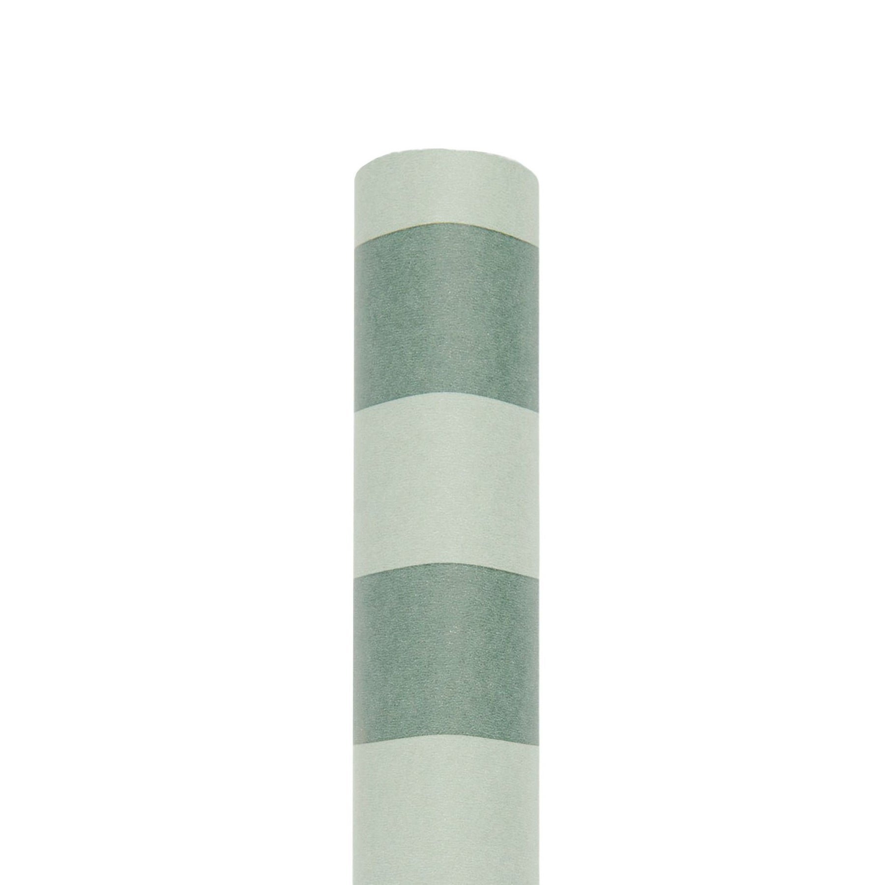 hedvábný balicí papír — green stripes